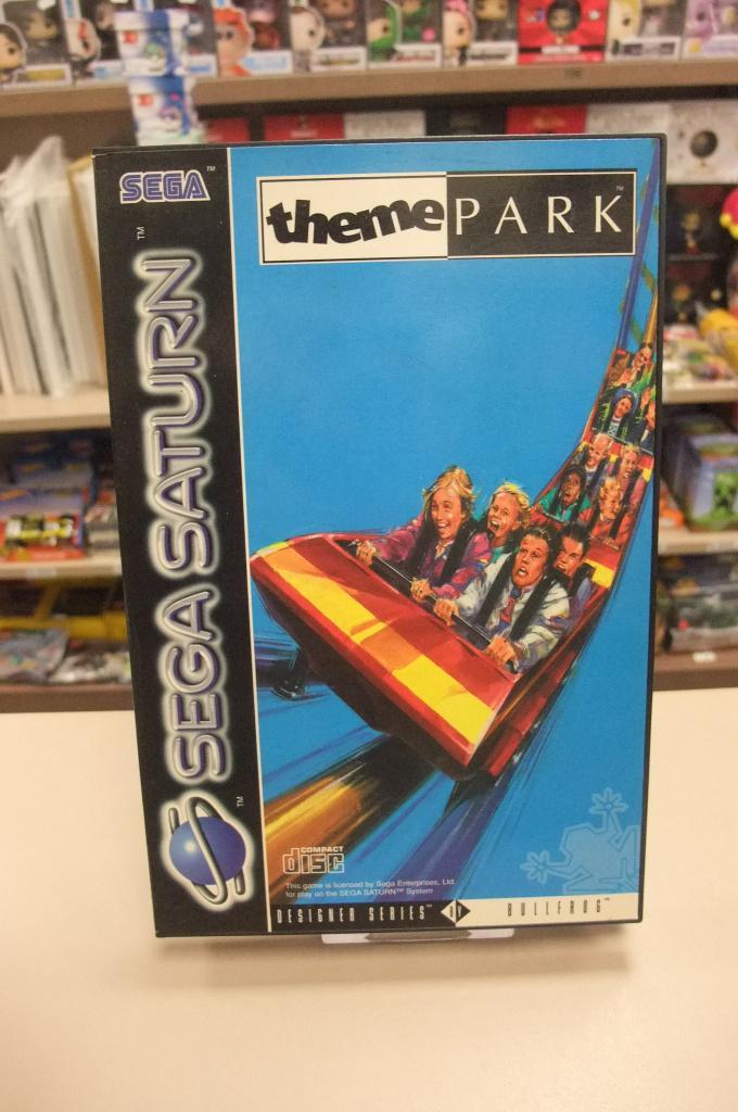 theme park cib saturn, Games en Spelcomputers, Games | Sega, Gebruikt, Saturn of Dreamcast, Strategie en Constructie, 1 speler