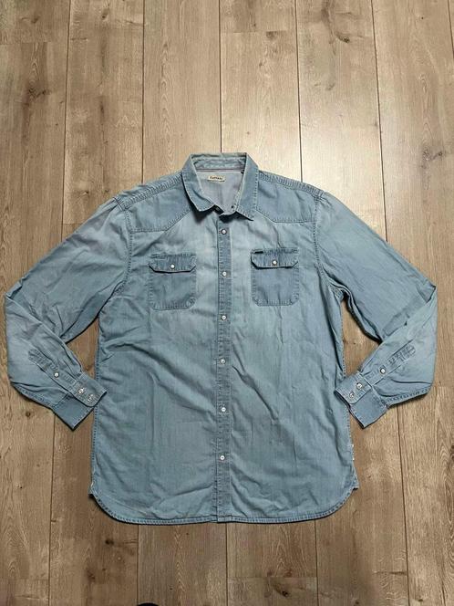 Spijkerhemd van Kaporal, Kleding | Heren, Overhemden, Zo goed als nieuw, Blauw, Ophalen of Verzenden