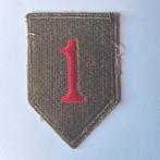 Écusson d'épaule de la 1re Division d'infanterie u.s ww2, Enlèvement ou Envoi