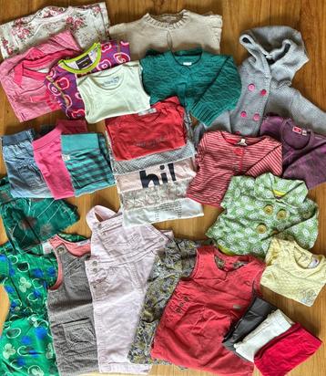 Pakket kinderkleding maat 62-68 (28 stuks) beschikbaar voor biedingen