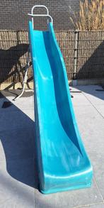 Losse glijbaan Tsuri , platformhoogte 150cm turquoise..., Ophalen, Zo goed als nieuw, Glijbaan