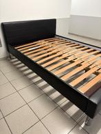 bed tweepersoons twijfelaar, Huis en Inrichting, Slaapkamer | Bedden, Ophalen, Zwart, Tweepersoons, 140 cm