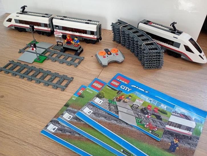 LEGO - 60051 - Hogesnelheidstrein, Kinderen en Baby's, Speelgoed | Duplo en Lego, Gebruikt, Lego, Complete set, Ophalen of Verzenden