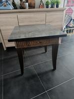 Bijzettafel / salontafel, Gebruikt, Vierkant, 55 tot 75 cm, Ophalen