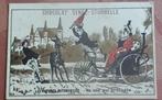 VINTAGE LITHOCHROMOs PUBL CHOCOLAT SENEZ-STURBELLE Brussel/A, Verzenden, Zo goed als nieuw, Voor 1940, Prent