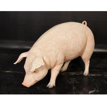 Fat Pig – Varken beeld Lengte 127 cm beschikbaar voor biedingen