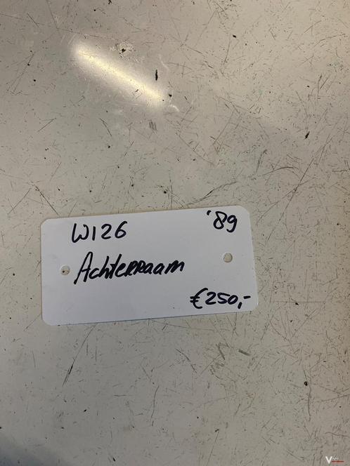 Mercedes W126 Achterruit 1989, Auto-onderdelen, Ruiten en Toebehoren, Gebruikt, Ophalen