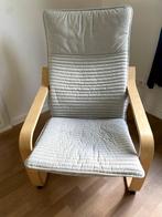 IKEA POÄNG Schommelstoel lichtbeige, Huis en Inrichting, Ophalen
