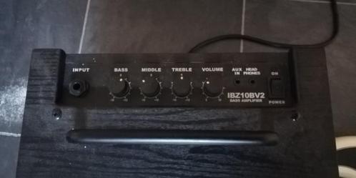 Ibanez IBZ10BV2 basversterker, Muziek en Instrumenten, Versterkers | Bas en Gitaar, Zo goed als nieuw, Basgitaar, Minder dan 50 watt