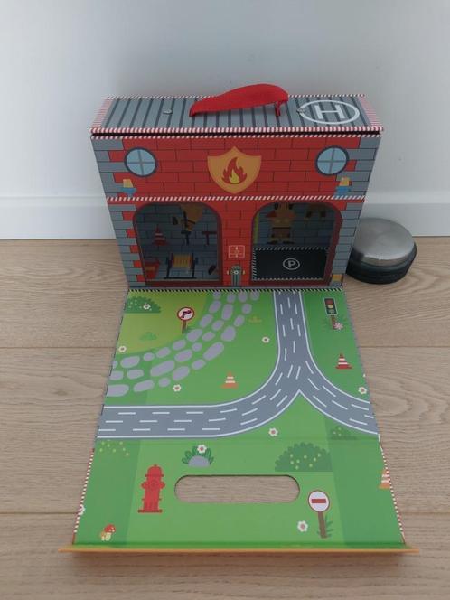 Brandweerkazerne, Kinderen en Baby's, Speelgoed | Actiefiguren, Zo goed als nieuw, Ophalen of Verzenden
