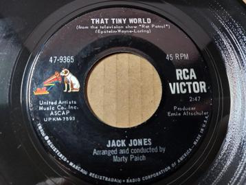 Jack Jones ‎– That Tiny World / Live For Life '7 beschikbaar voor biedingen