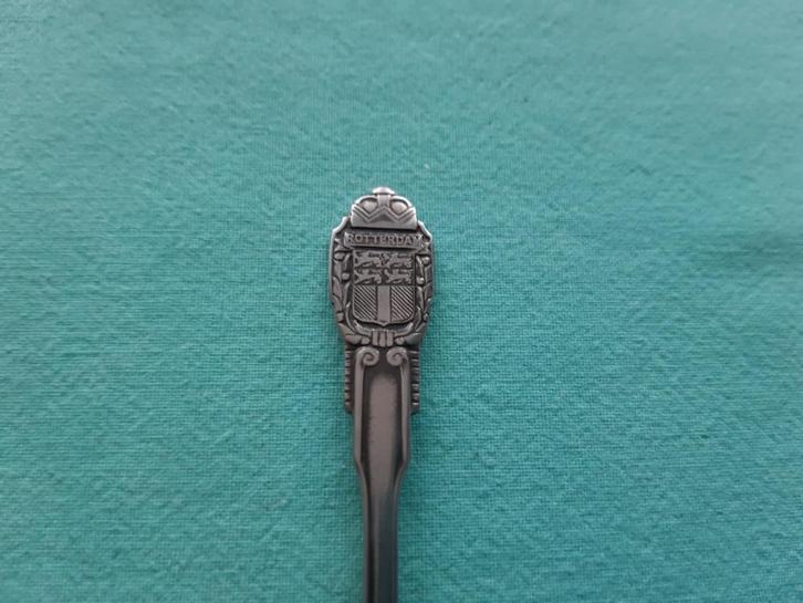 1 oude theelepel Rotterdam Gero Zilmeta, Verzamelen, Porselein, Kristal en Bestek, Gebruikt, Bestek, Overige materialen, Ophalen of Verzenden