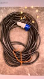 Soepele rubberen verlengkabel 3G6 lengte 35 meter, Doe-het-zelf en Bouw, Elektriciteit en Kabels, Ophalen, Zo goed als nieuw, Kabel of Snoer