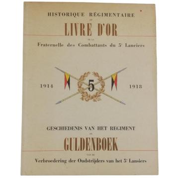 Geschiedenis van het regiment en Guldenboek van de Verbroede beschikbaar voor biedingen