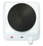 Elektrische kookplaat OK, Elektronische apparatuur, Ophalen of Verzenden, Zo goed als nieuw, Vrijstaand, Elektrisch