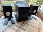 Reservatie Yamaha HS50M met HS10W, Audio, Tv en Foto, Luidsprekerboxen, Ophalen, Gebruikt, 120 watt of meer, Subwoofer