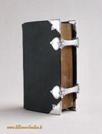 Oude BIJBEL STATENBIJBEL Biblia (ca. 1715) HOEKEN & SLOTEN!, Statenbijbel Bijbel, Enlèvement ou Envoi