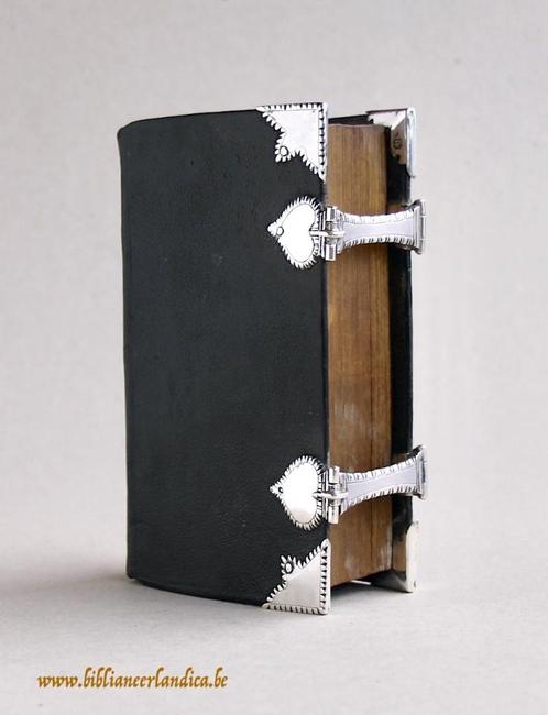 Oude BIJBEL STATENBIJBEL Biblia (ca. 1715) HOEKEN & SLOTEN!, Antiquités & Art, Antiquités | Livres & Manuscrits, Enlèvement ou Envoi