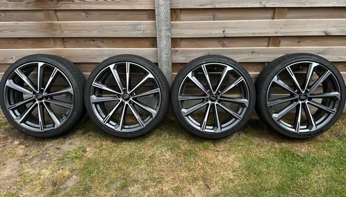 Nieuwe 21” audi velgen  /nieuwe zommerbanden 245/35/21/, Auto-onderdelen, Banden en Velgen, Band(en), Zomerbanden, 21 inch, 245 mm