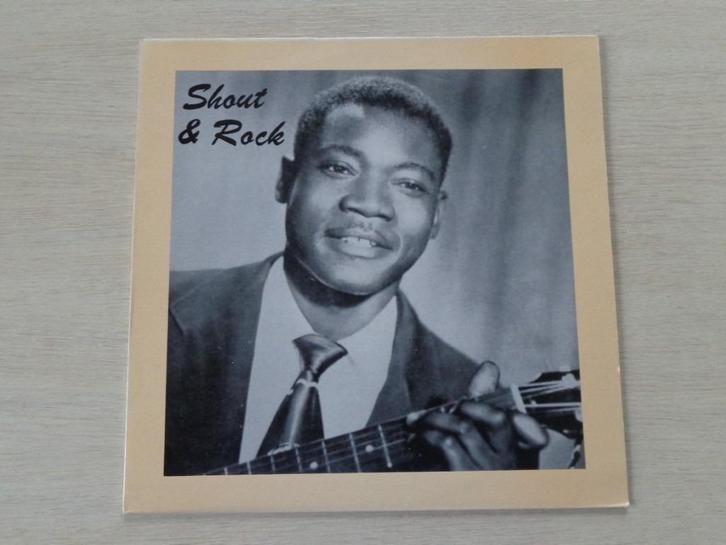 Peppermint Harris & Elmore Nixon – Shout & Rock, Cd's en Dvd's, Vinyl | R&B en Soul, Zo goed als nieuw, R&B, 1980 tot 2000, 12 inch