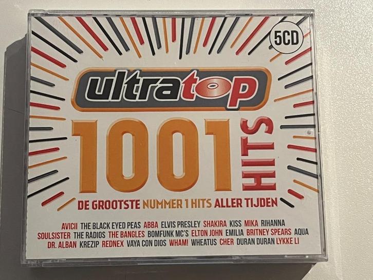 Various – Ultratop - 1001 Hits (5-CD Box), Cd's en Dvd's, Cd's | Verzamelalbums, Gebruikt, Pop, Ophalen of Verzenden