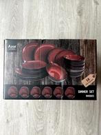Zeer mooi tafelservies „Bordeaux” 18 stuks nieuw - 65€, Ophalen, Keramiek, Nieuw, Bord(en)