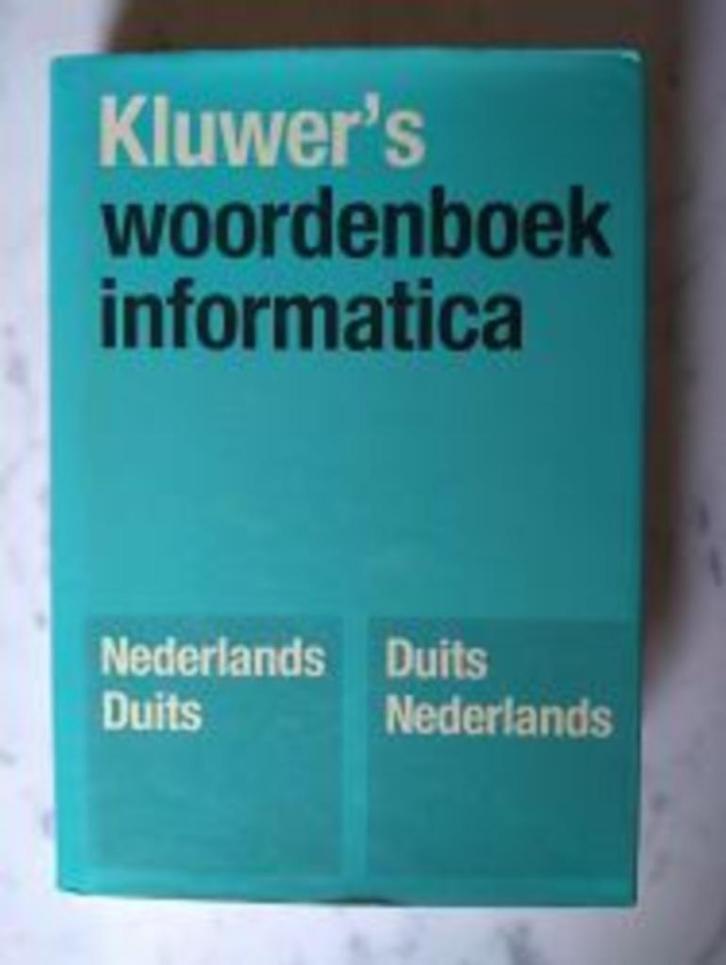 Kluwer's woordenboek informatica 2-2 Nederl-Duits 9020118242, Boeken, Informatica en Computer, Zo goed als nieuw, Overige onderwerpen