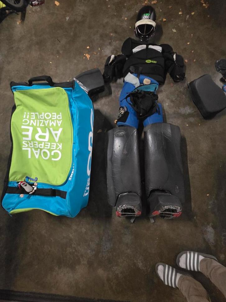 Keepers materiaal, Sport en Fitness, Hockey, Tas, Ophalen