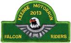 KeeBee Motorrun 2013 - Patch, Verzamelen, Verzenden, Luchtmacht, Embleem of Badge