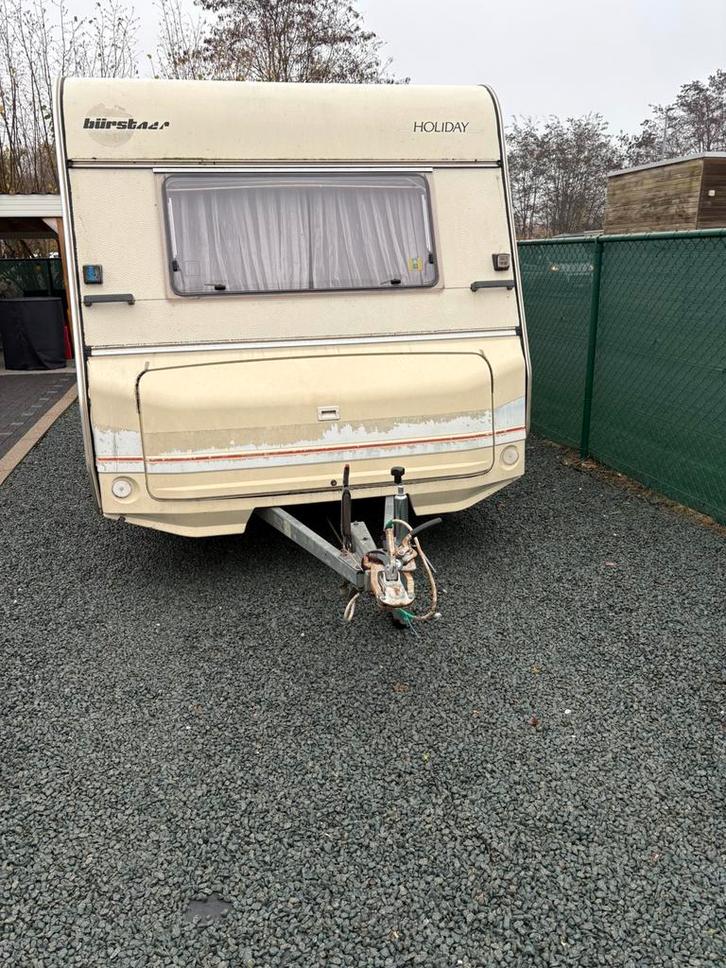 Bürstner caravan, Caravans en Kamperen, Caravans, Particulier, Bürstner, Stapelbed, Ophalen