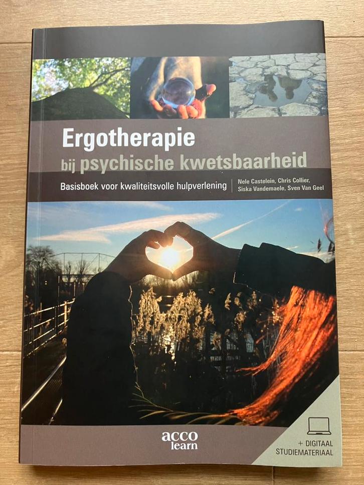 Nele Castelein - Ergotherapie bij psychische kwetsbaarheid, Boeken, Gezondheid, Dieet en Voeding, Ophalen of Verzenden