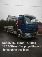 DAF LF55 2013 -PALFINGER Remote Control  - Tous fonctionne -, Autos, Achat, 3 places, Boîte manuelle, 2 portes
