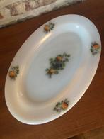 Vintage ovale schotel Arcopal fruitdecor, Enlèvement ou Envoi, Maison et Meubles