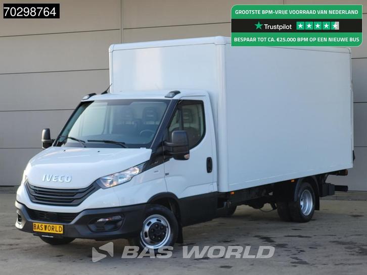 Iveco Daily 35C16 Laadklep Dubbellucht Bakwagen 160PK Airco, Auto's, Bestelwagens en Lichte vracht, Bedrijf, Te koop, Airconditioning