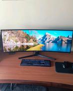Samsung Ultrawidescreen *43inch/120hz  Zeer goed voor gaming, Computers en Software, 101 t/m 150 Hz, In hoogte verstelbaar, Ophalen of Verzenden