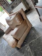 vintage ROCHE BOBOIS leder lovechair, Antiek en Kunst, Ophalen