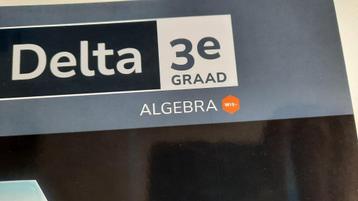 Delta 3e graad Algebra (voor gevorderde wiskunde WIS+) beschikbaar voor biedingen