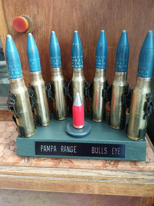 F-16 falcon zeldzaam pampa range bulls eye trofee aandenken, Verzamelen, Luchtvaart en Vliegtuigspotten, Zo goed als nieuw, Overige typen