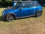 Mini Cabrio Cooper S 180 pk complete tuning met attesten, Auto's, 4 zetels, Zwart, 4 cilinders, Leder