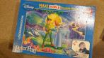 Maxi Puzzle 2 en 1 Disney Peterpan 108 pièces, Ophalen of Verzenden, Meer dan 50 stukjes, Gebruikt, 6 jaar of ouder