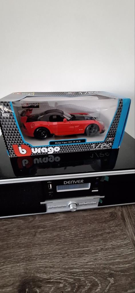 Doge Viper SRT 10 ACR  1/24 nieuw in box, Enlèvement ou Envoi