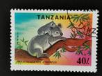 Tanzania 1994 - wilde dieren - koala's, Postzegels en Munten, Ophalen of Verzenden, Dier of Natuur, Gestempeld