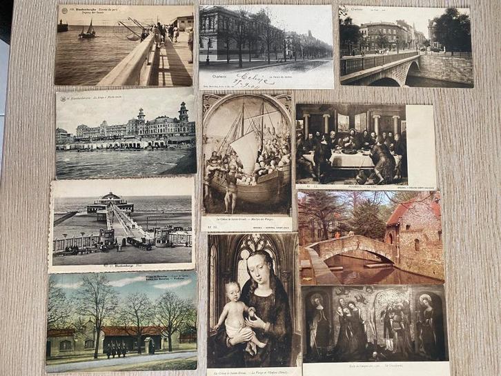 Lot de cartes postales Belgique, Collections, Cartes postales | Belgique, Enlèvement ou Envoi