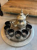 Service à thé marocain, Huis en Inrichting, Woonaccessoires | Dienbladen, Zo goed als nieuw