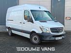 Mercedes-Benz Sprinter 316 L2 H2 Airco euro6 Camera Trekhaak, Achat, Entreprise, Boîte manuelle, Noir