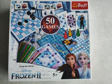 *79    TREFL (motief  Frozen)   50 spellen  (5+) NIEUW  *29€