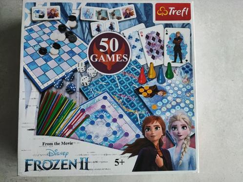 *79    TREFL (motief  Frozen)   50 spellen  (5+) NIEUW  *29€, Hobby en Vrije tijd, Gezelschapsspellen | Bordspellen, Nieuw, Ophalen