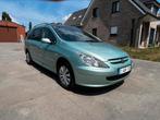 PEUGEOT 307 1.6 BENZINE MET PANO AIRCO LEZ TOT 2030, Voorwielaandrijving, Stof, Zwart, Bedrijf