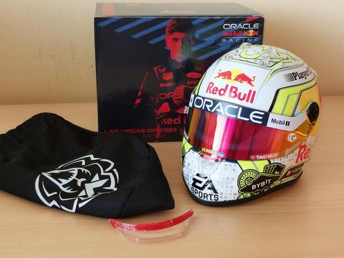 Max Verstappen Red Bull F1 helm Las Vegas 2023 1:2, Verzamelen, Automerken, Motoren en Formule 1, Nieuw, Formule 1, Verzenden