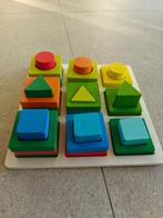 Kinderpuzzel met blokken, Ophalen, Zo goed als nieuw